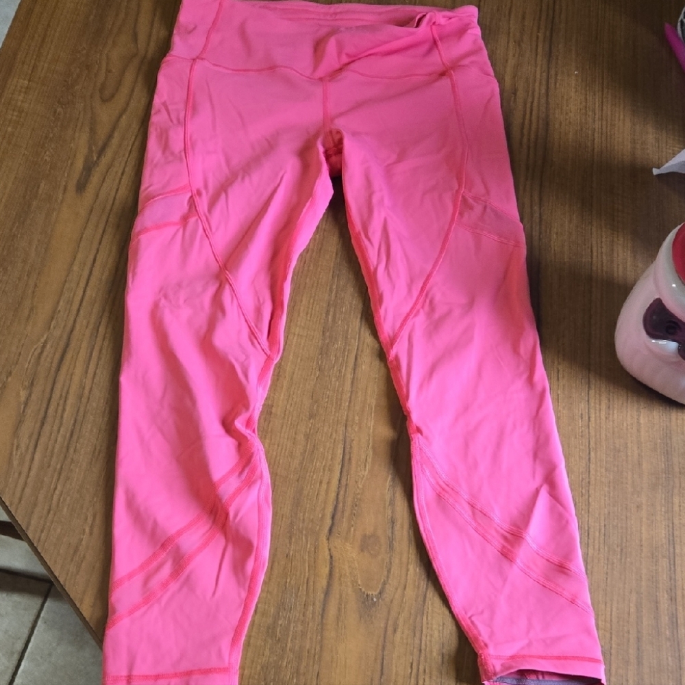 Lululemon Athletica Coral Leggings